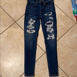 American eagle high wasted